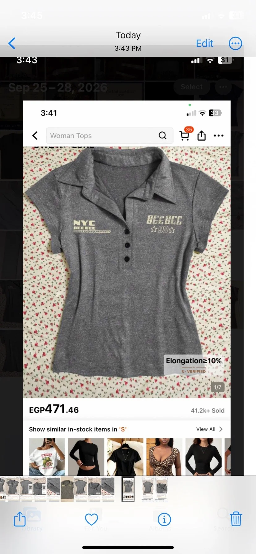 Shein T-shirts, size M / 38 / 10, photo 1