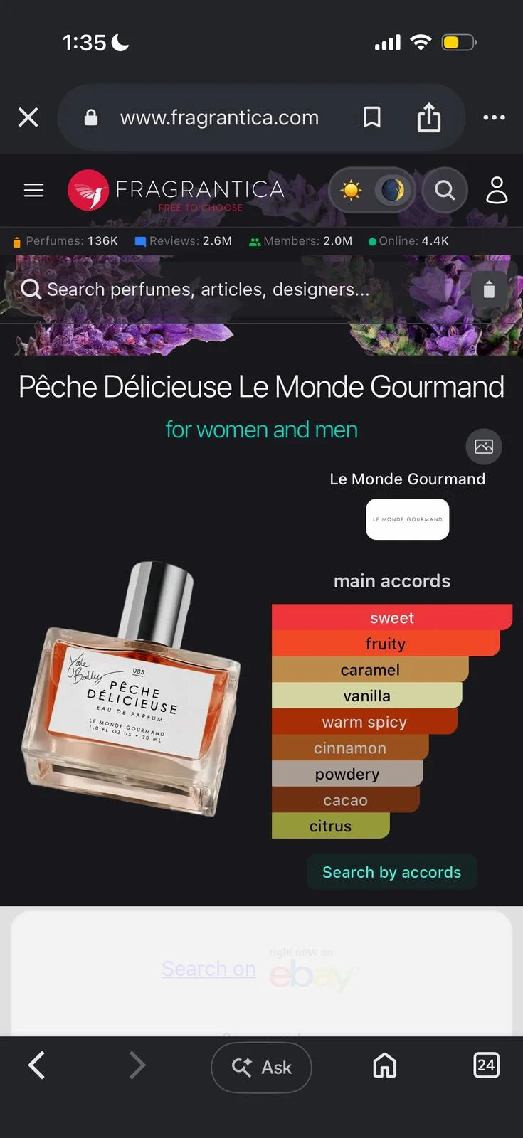 Perfume, size Other, photo 1