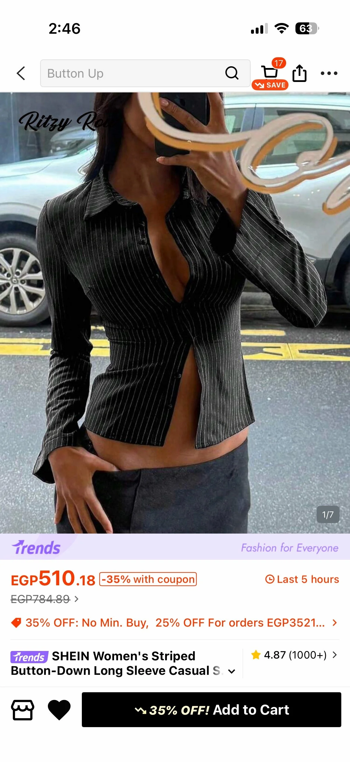 Shein Blouses, size XS / 34 / 6, photo 1