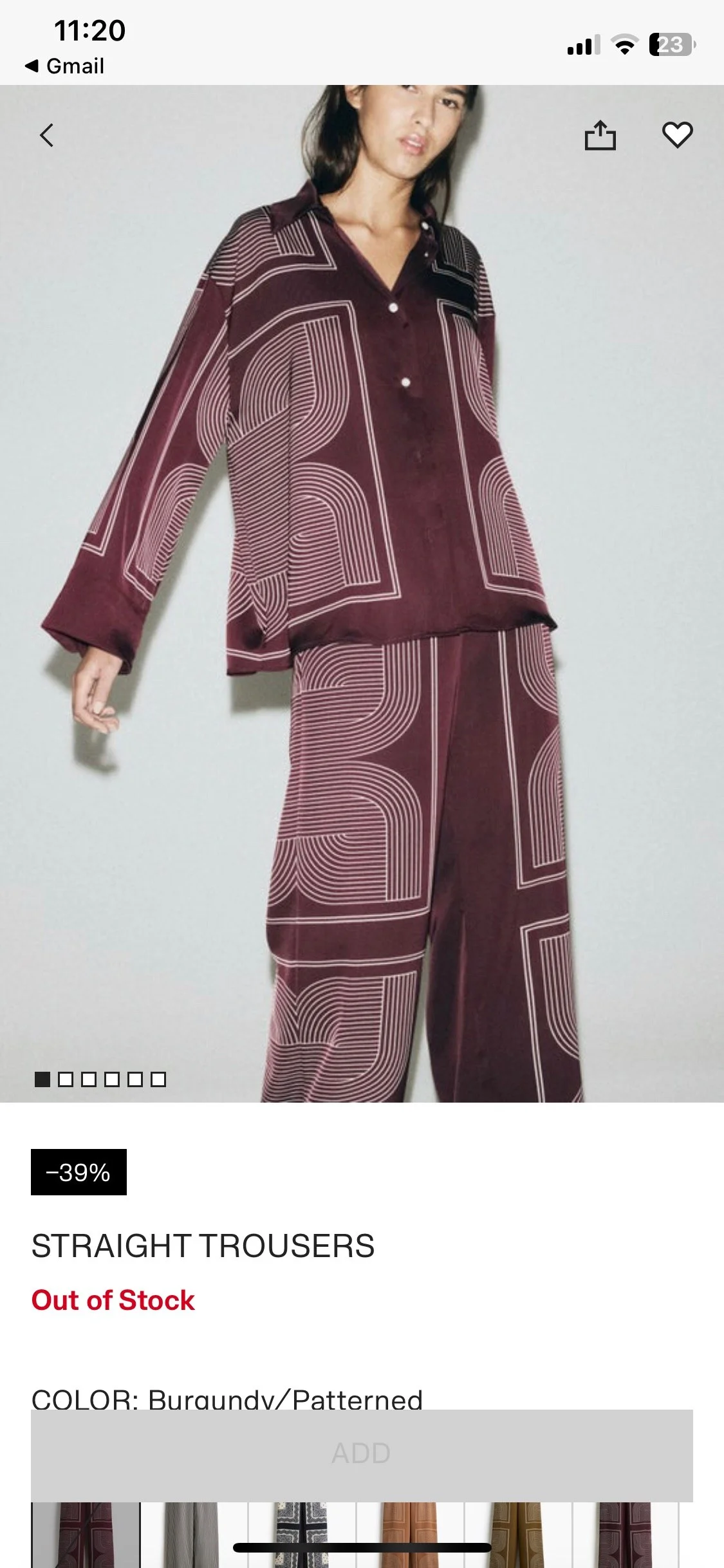 H&M Pants, size S / 36 / 8, photo 1