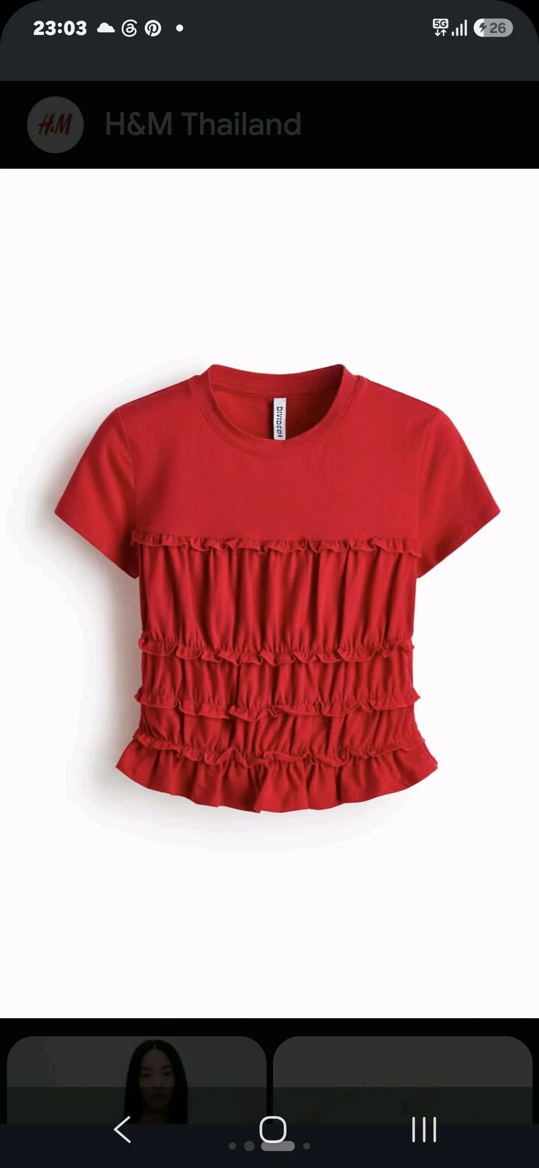 H&M T-shirts, size M / 38 / 10, photo 1