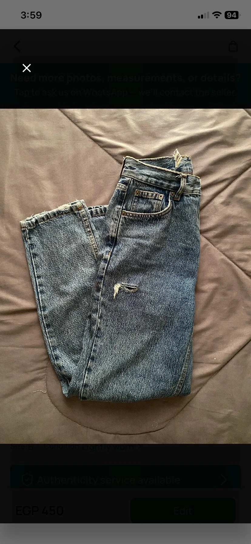 Pull & Bear Jeans, size S / 36 / 8, photo 1