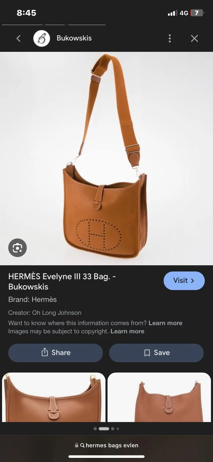 Hermès Tote Bag, size One size, photo 1