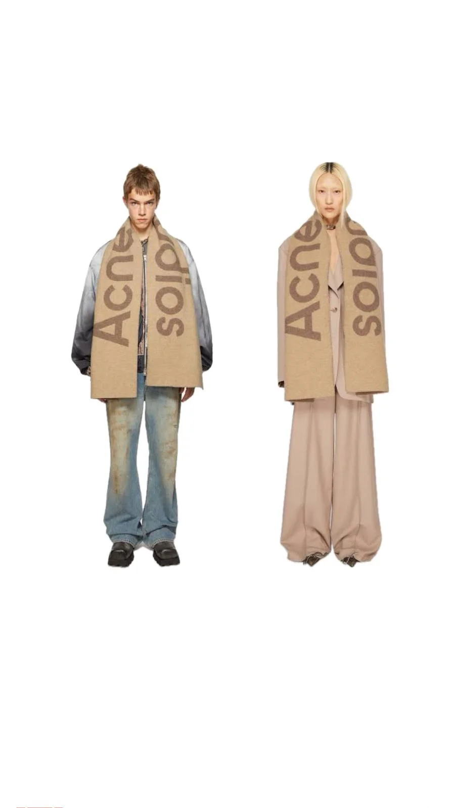 Acne Studios Scarves & Shawls, size One size, photo 1