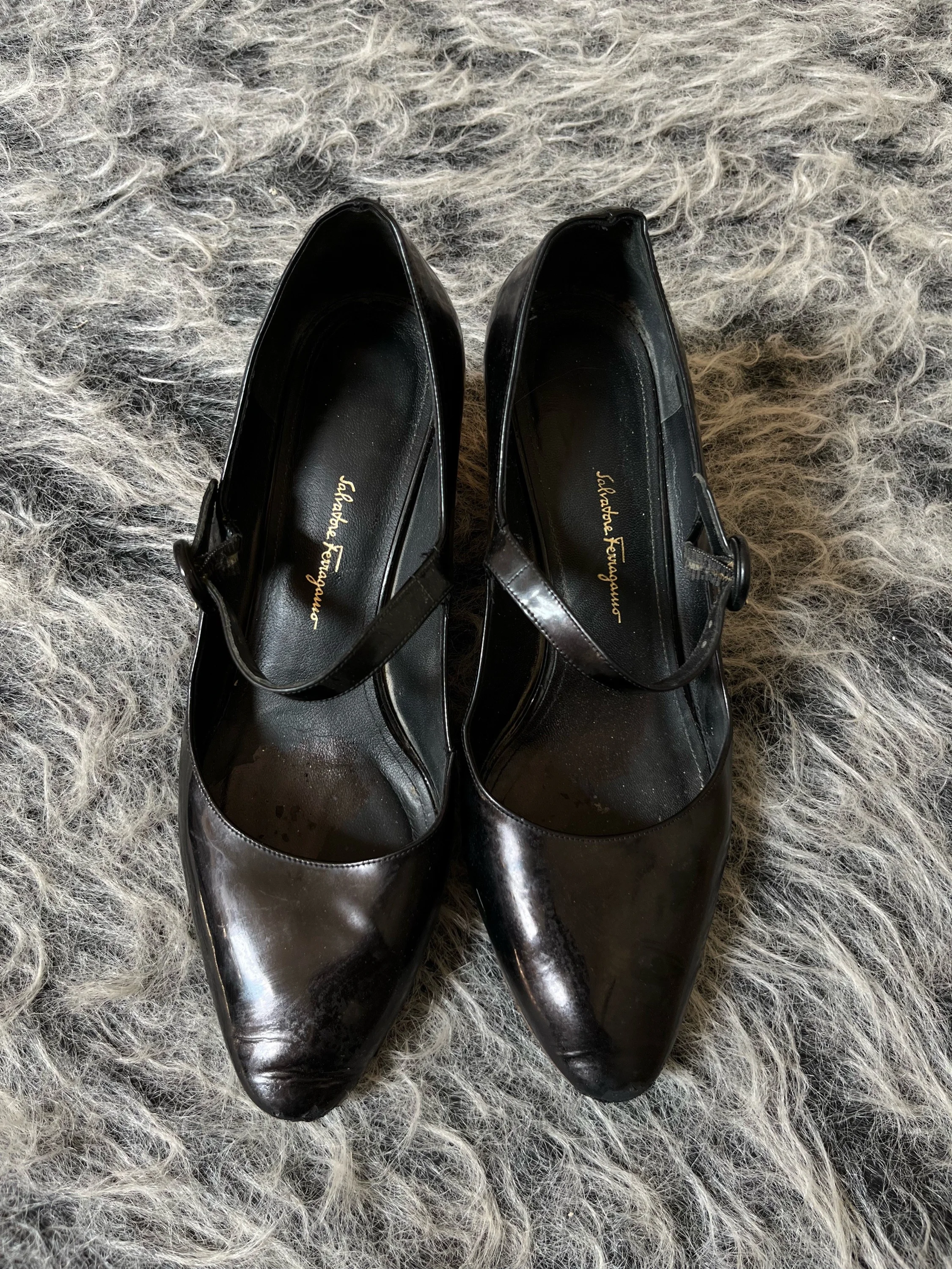 Salvatore Ferragamo Block Heels, size 39, photo 1
