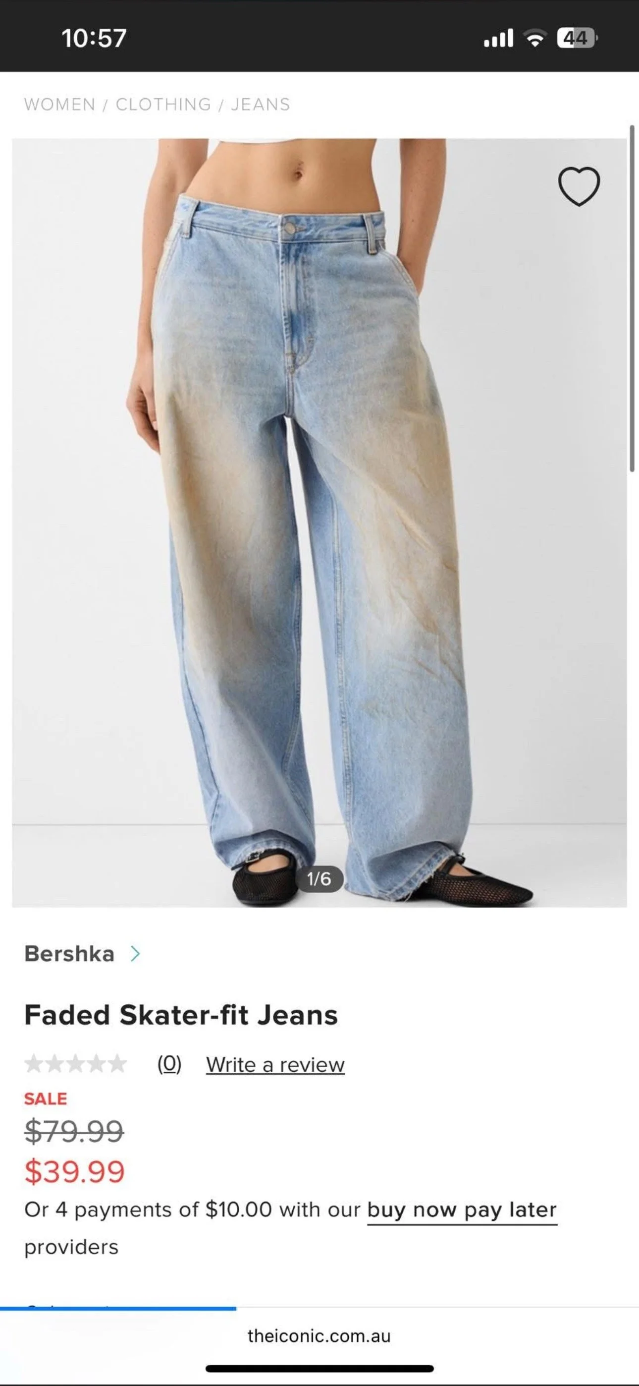 Bershka Jeans, size L / 40 / 12, photo 1