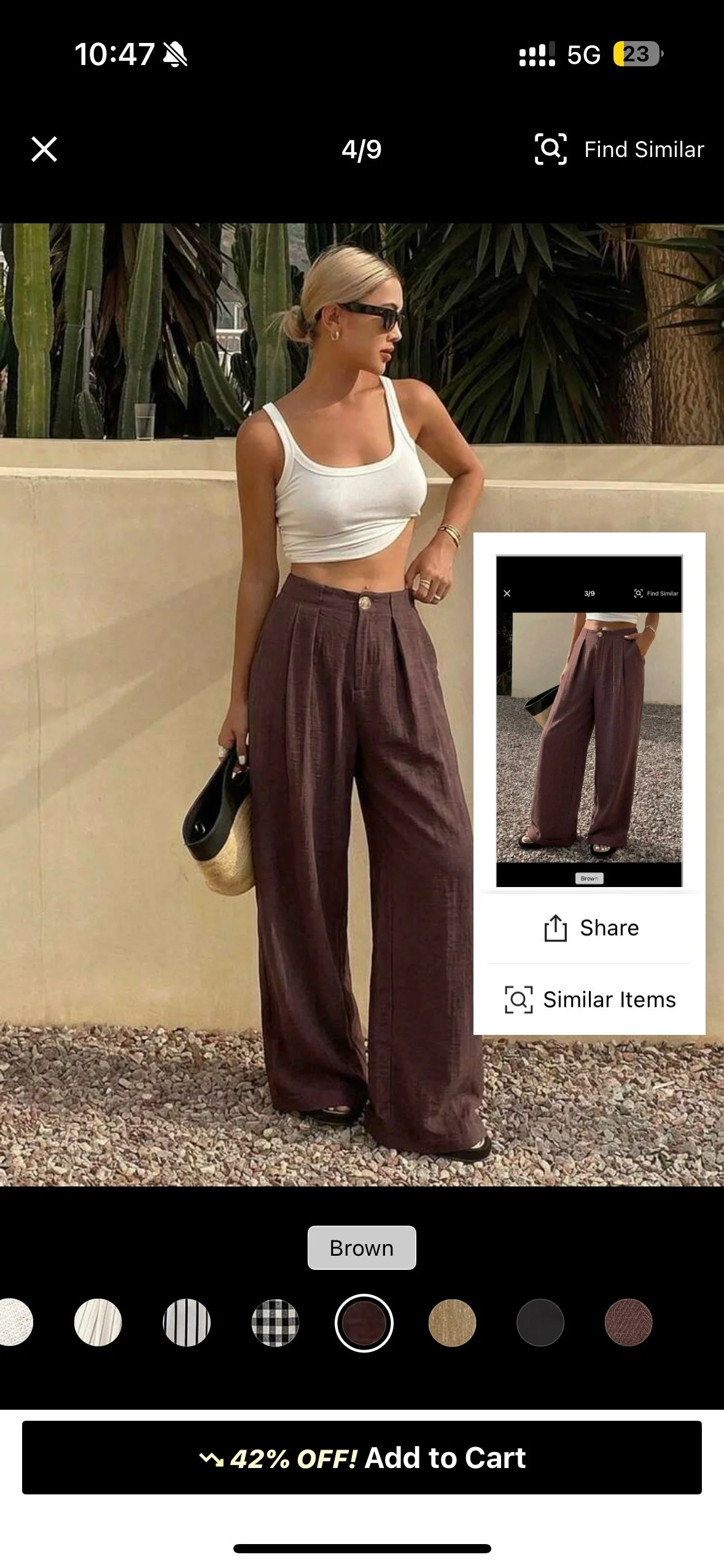 Shein Pants, size M / 38 / 10, photo 1