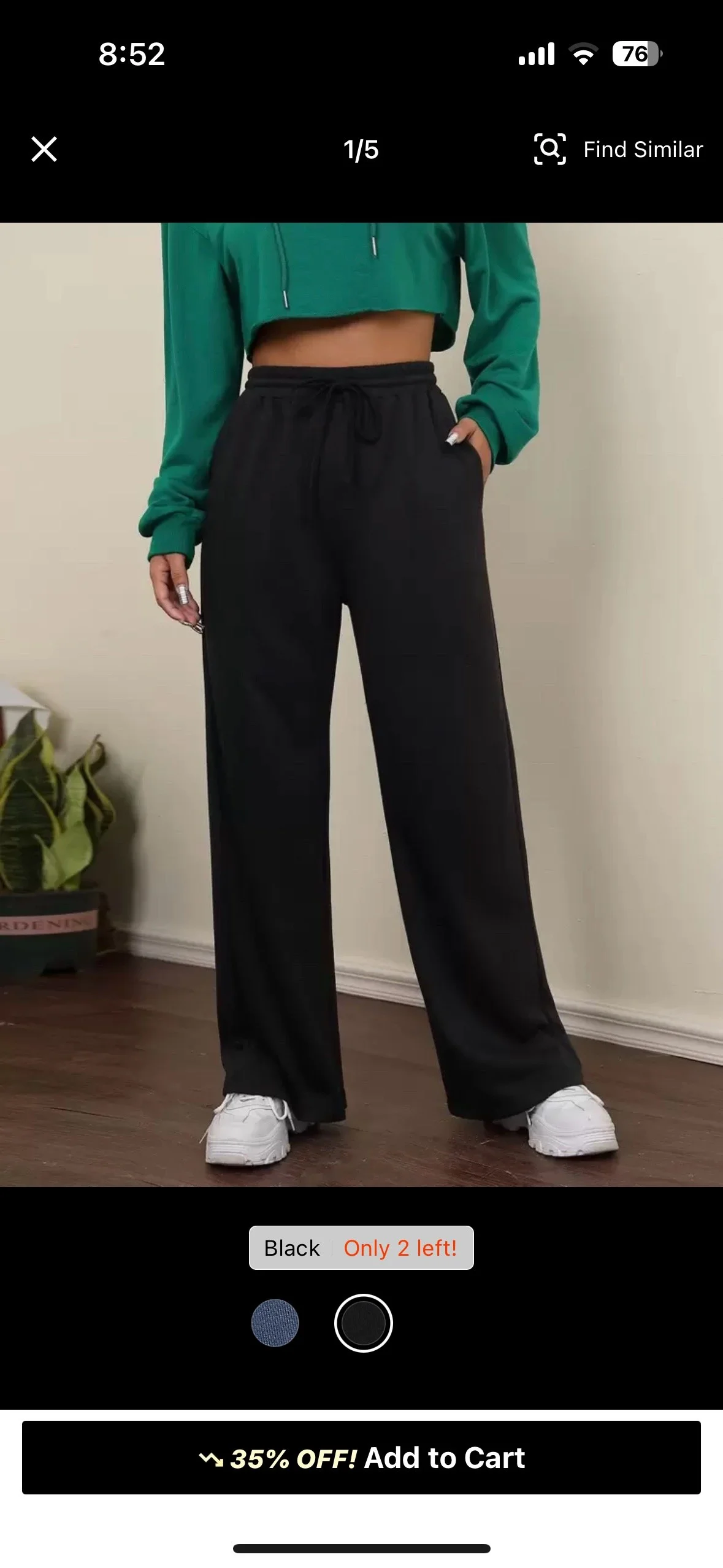 Shein Sweatpants, size S / 36 / 8, photo 1