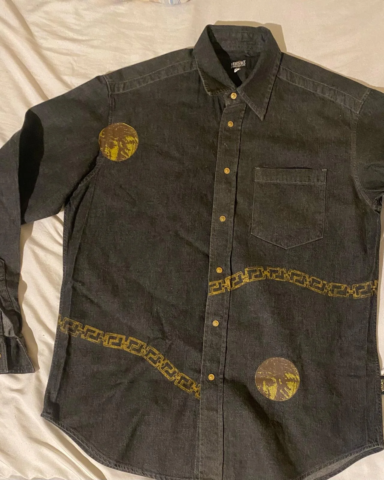 Versace Jeans Couture Long Sleeve Shirts, size M, photo 1