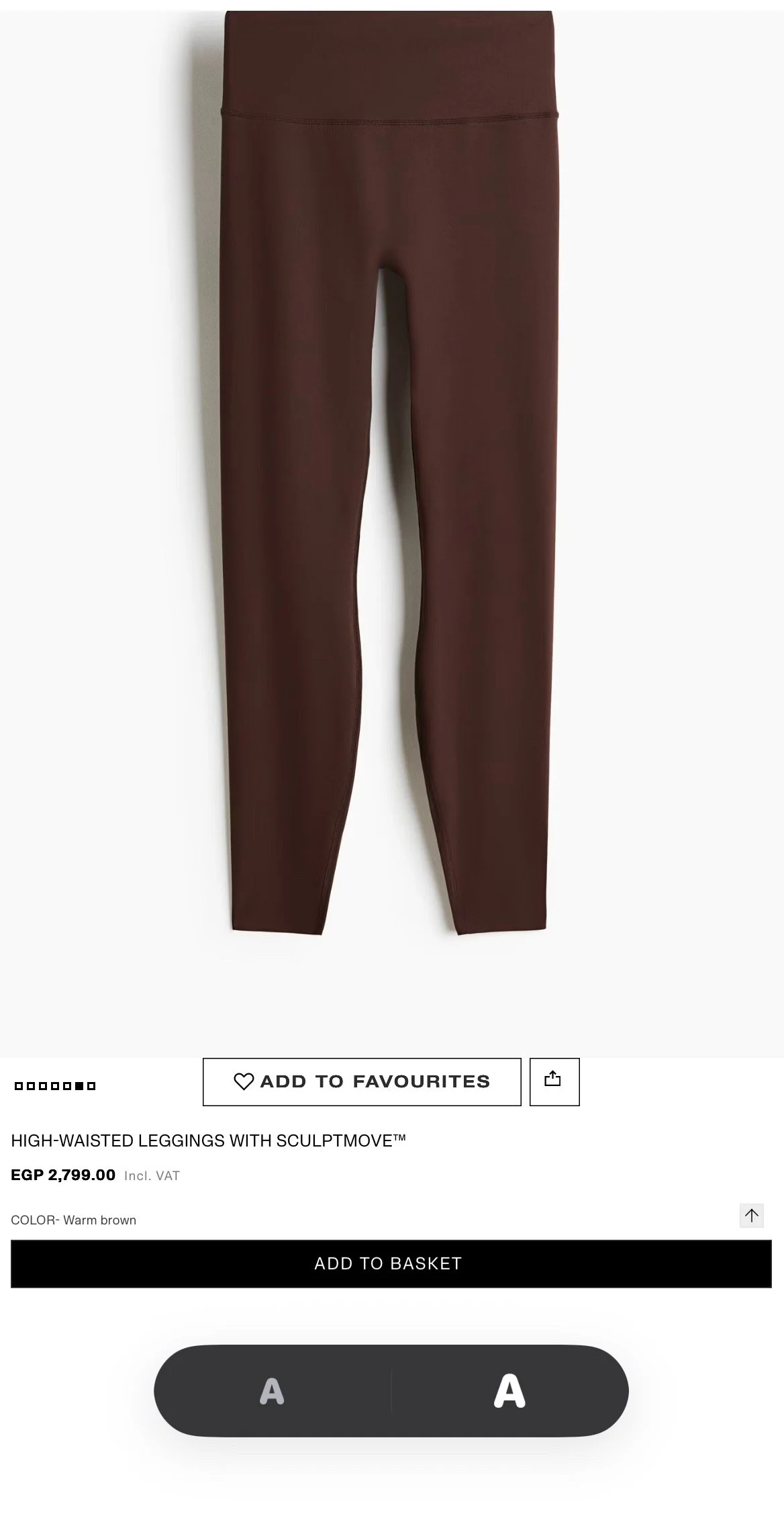 H&M Leggings, size S / 36 / 8, photo 1