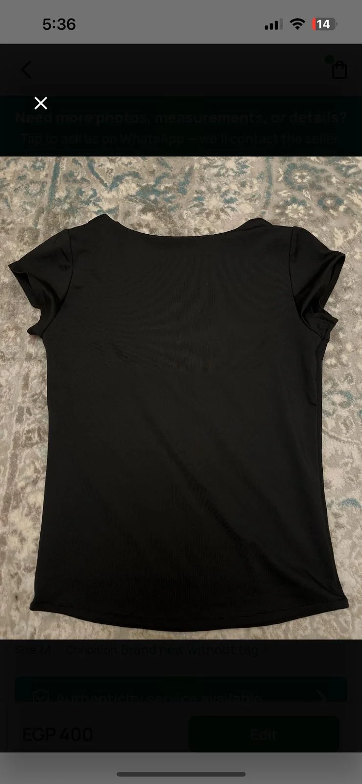 Local Open Back, size S / 36 / 8, photo 1