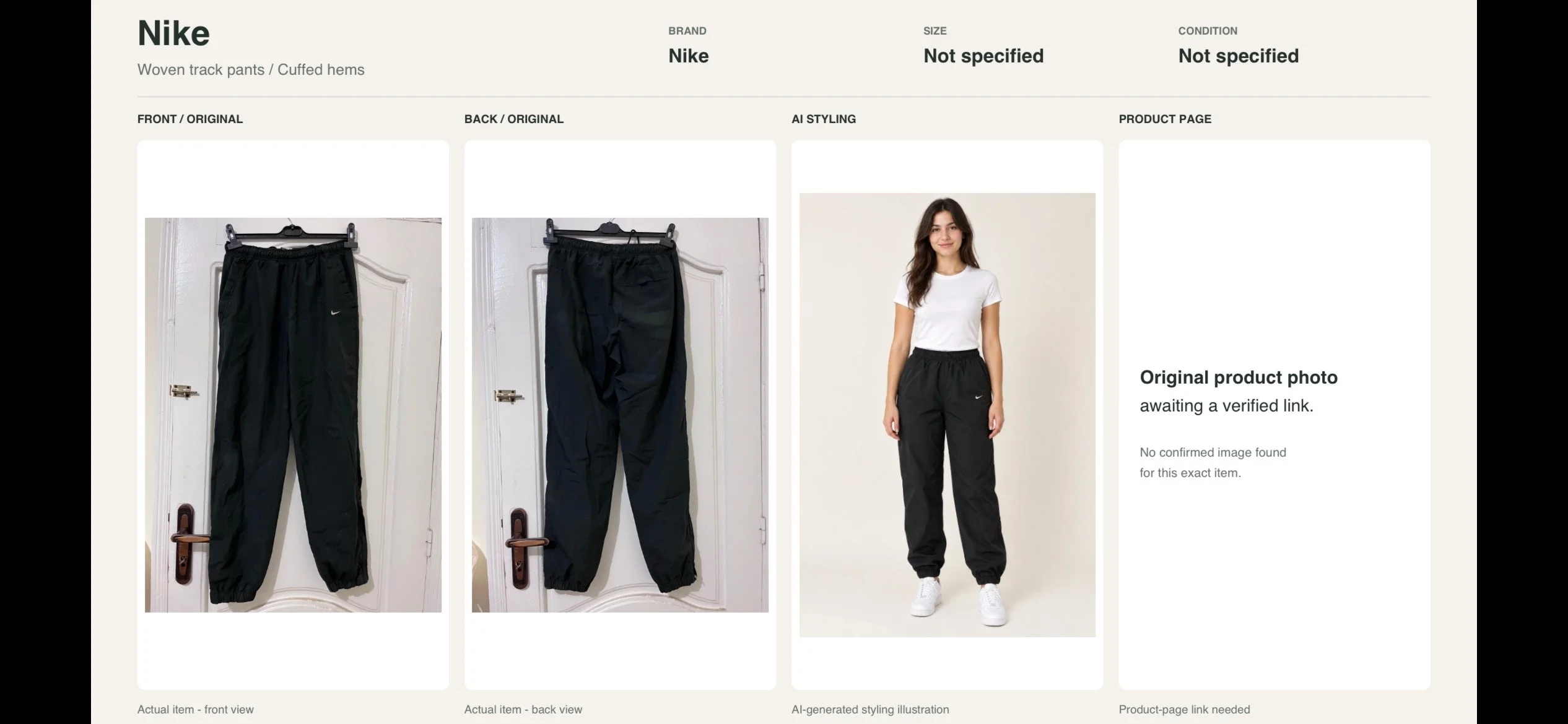 Nike Pants, size S / 36 / 8, photo 1