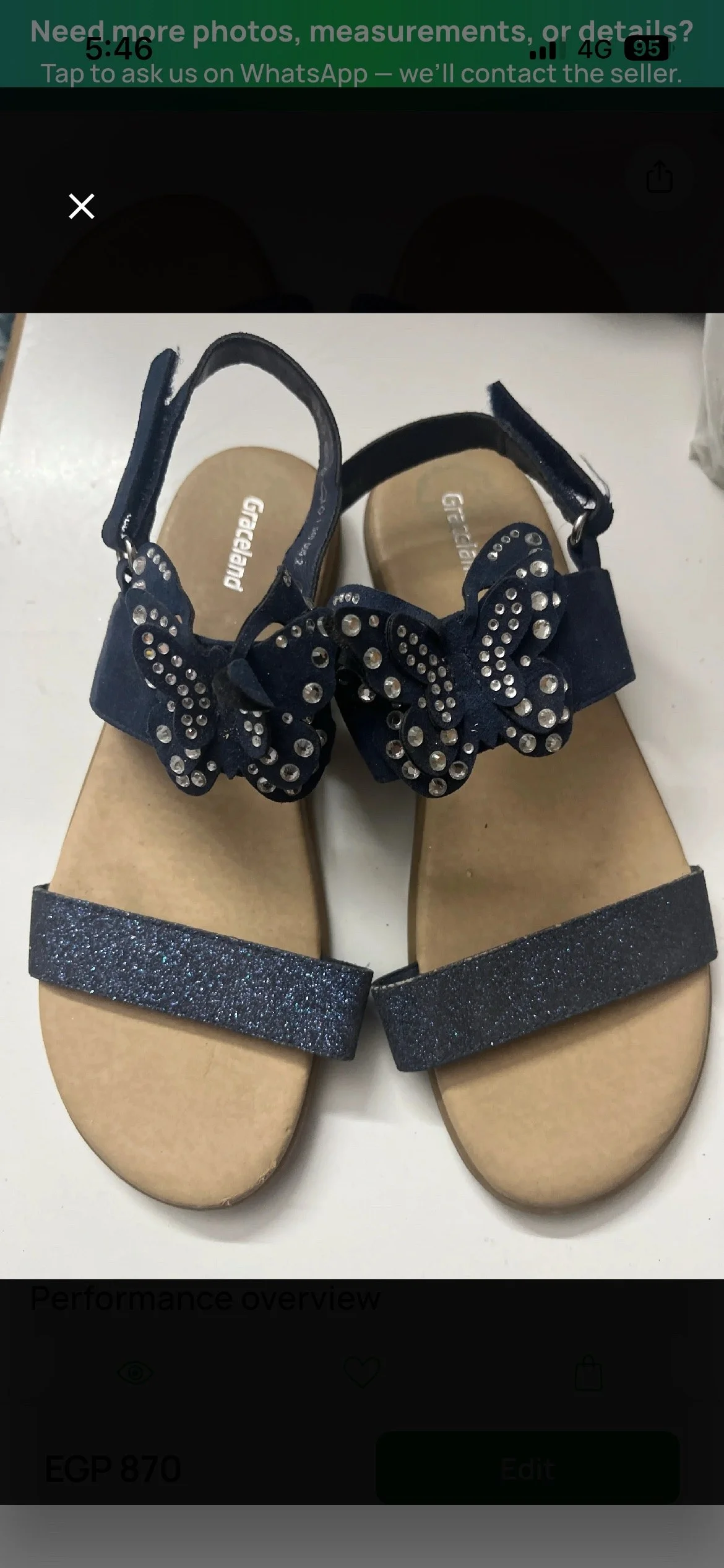 Graceland Shoes, size 14y, photo 1