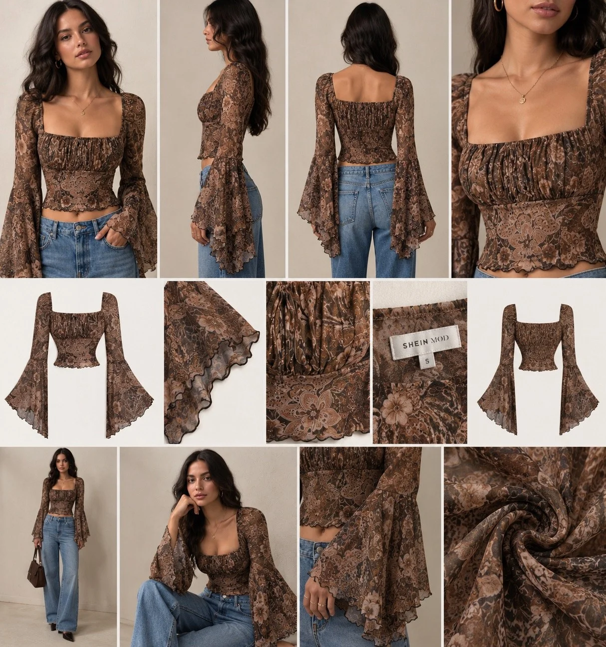 Shein Blouses, size XS / 34 / 6, photo 1