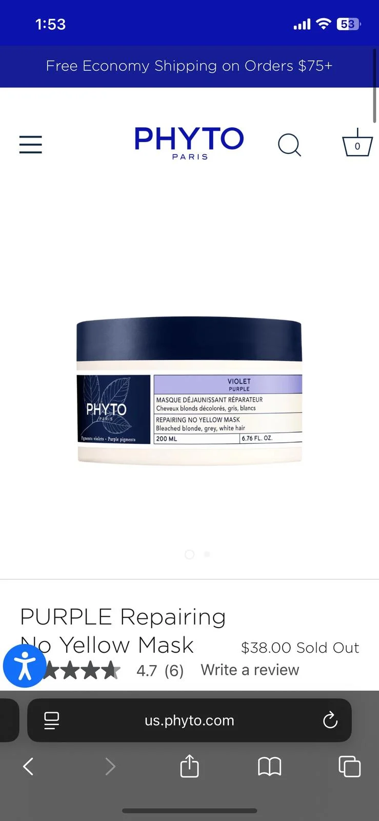 Phyto Hair Masks, size Other, photo 1