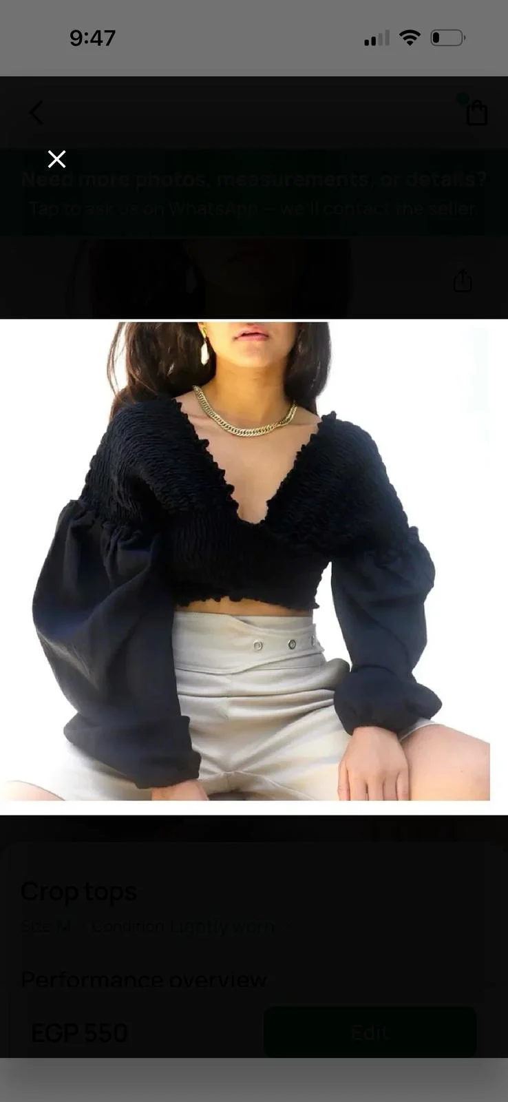 Local Crop Tops, size M / 38 / 10, photo 1
