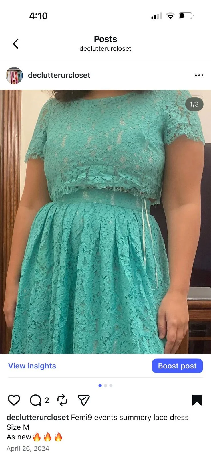femi9 Midi Dresses, size M / 38 / 10, photo 1