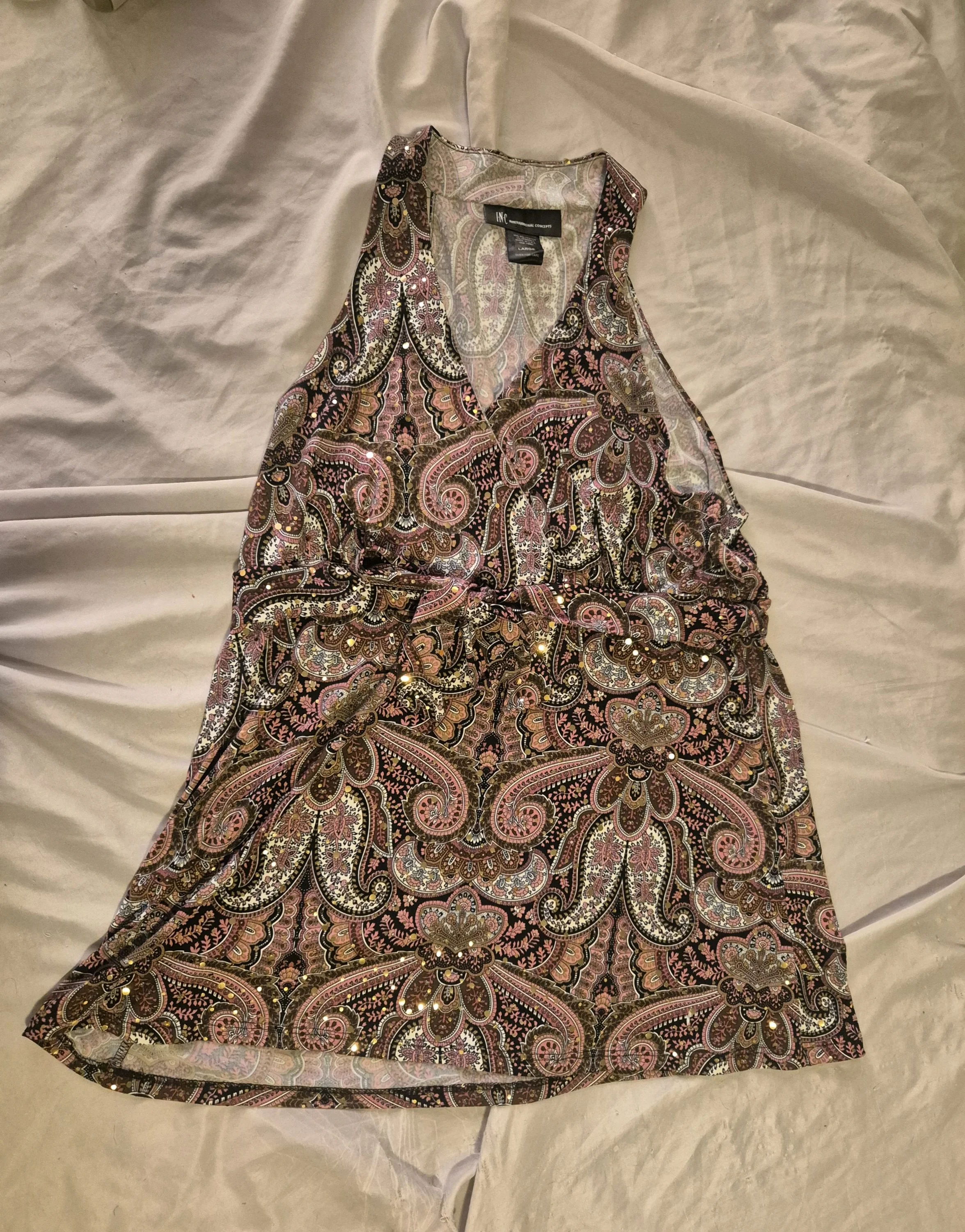 INC International Concepts Halter Tops, size L / 40 / 12, photo 1