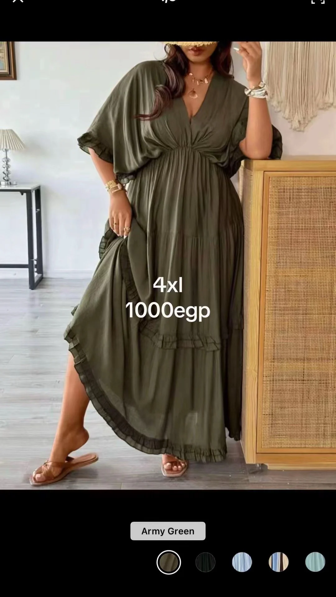 Shein Maxi Dresses, size 4XL / 48 / 20, photo 1