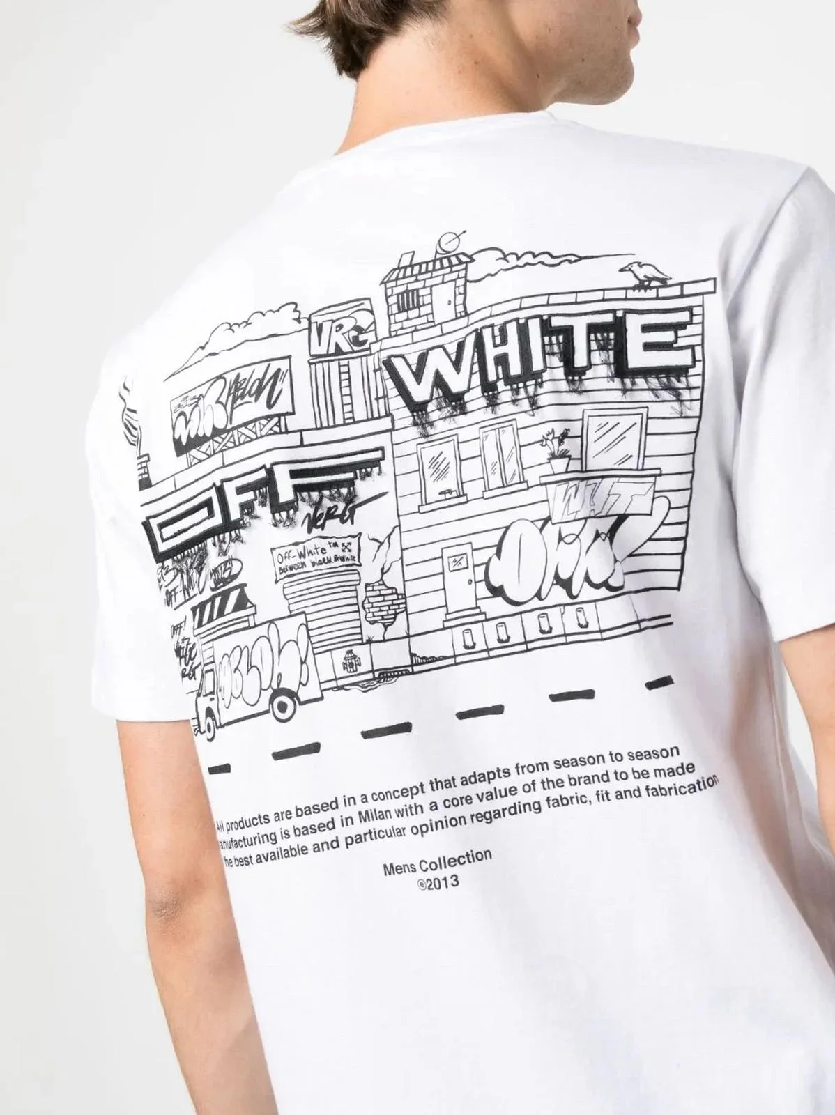 Off-White T-shirts, size L, photo 1