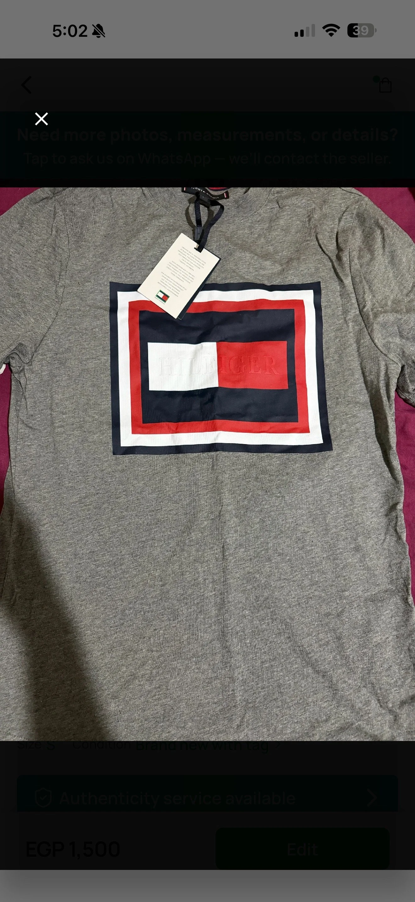 Tommy Hilfiger Shirts, size S / 36 / 8, photo 1