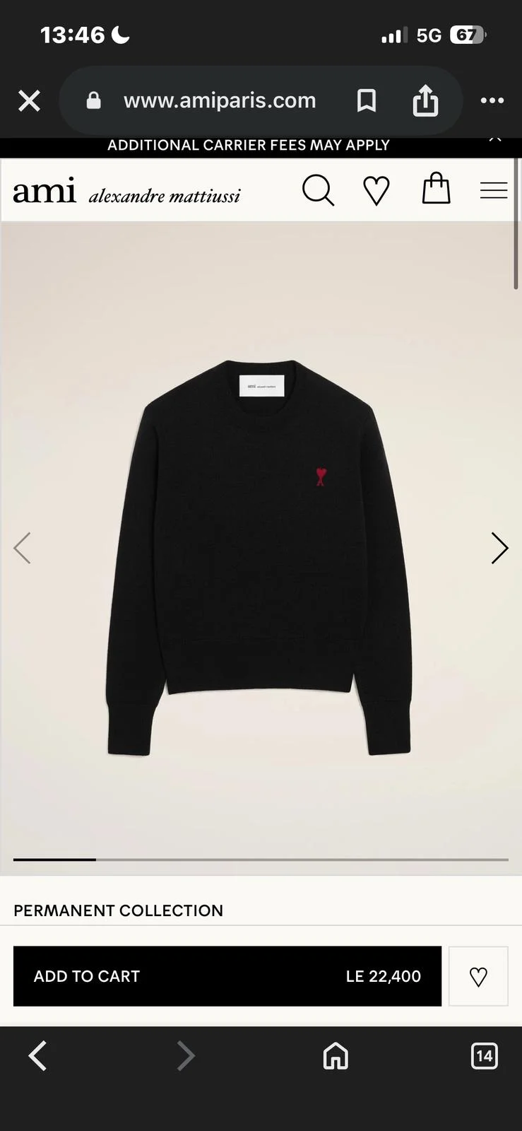 AMI Alexandre Mattiussi Sweaters, size XL, photo 1