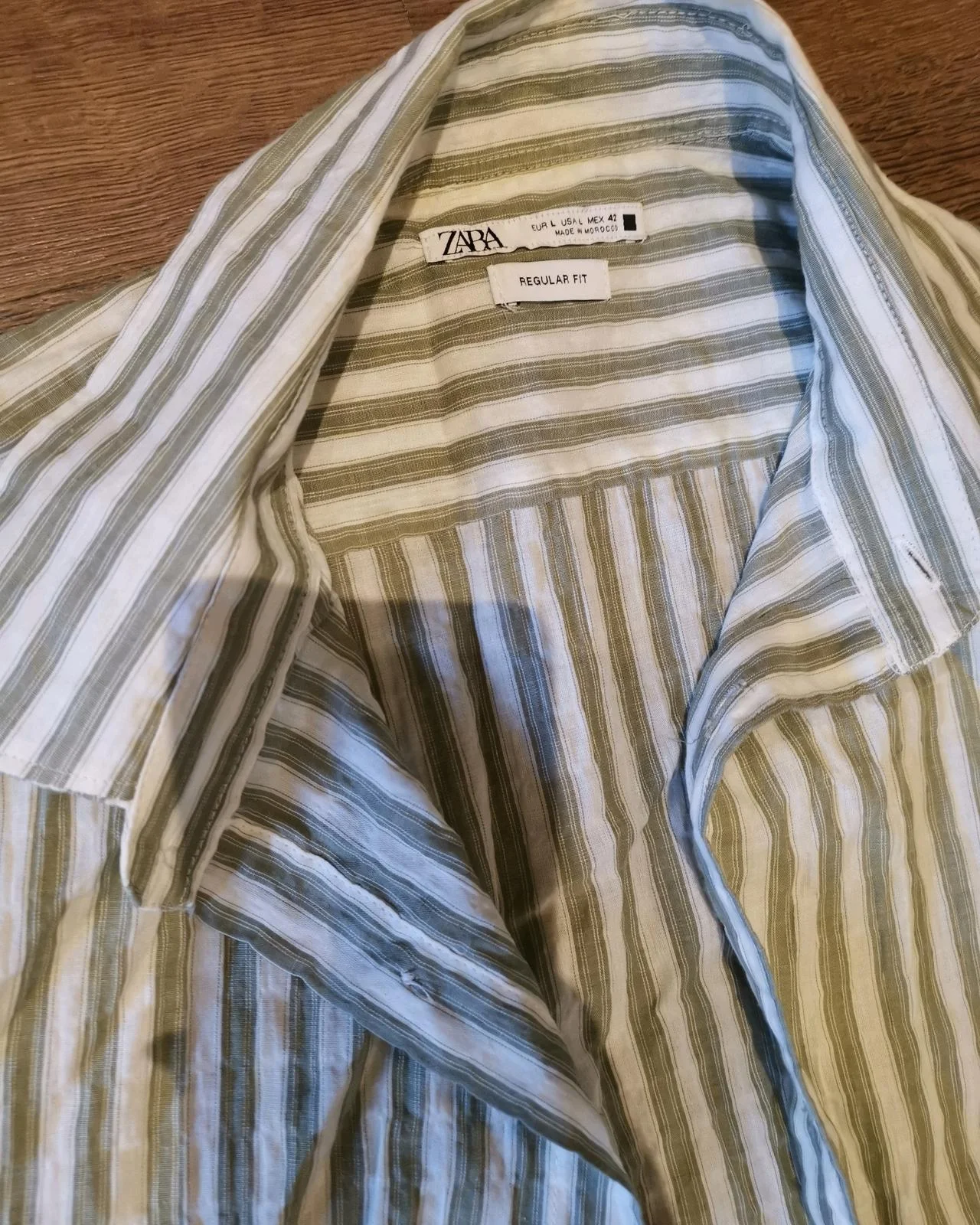 Zara Short Sleeve Shirts, size L, photo 1