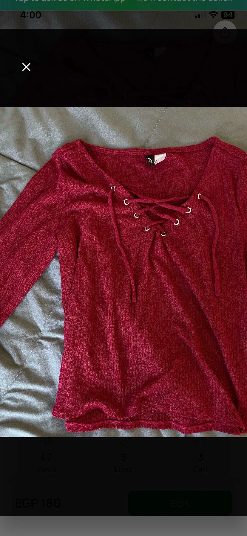 H&M Blouses, size M / 38 / 10, photo 1