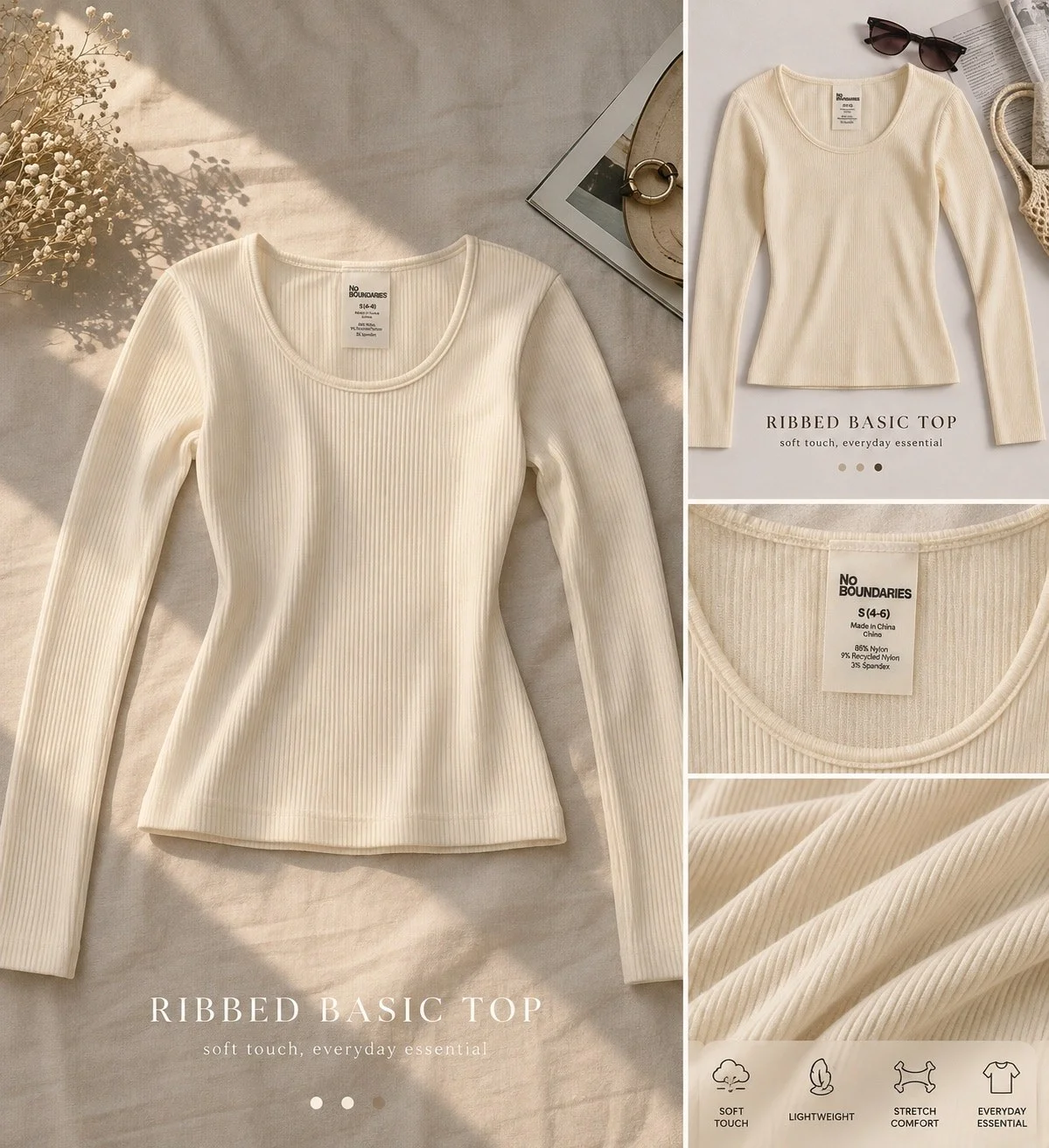 No Boundaries Long Sleeve, size S / 36 / 8, photo 1