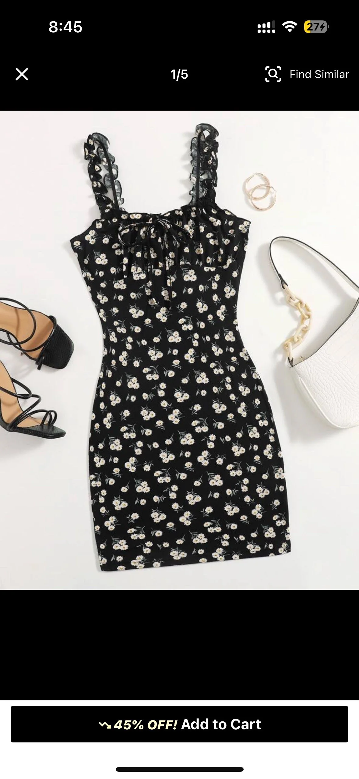 Shein Mini Dresses, size XS / 34 / 6, photo 1
