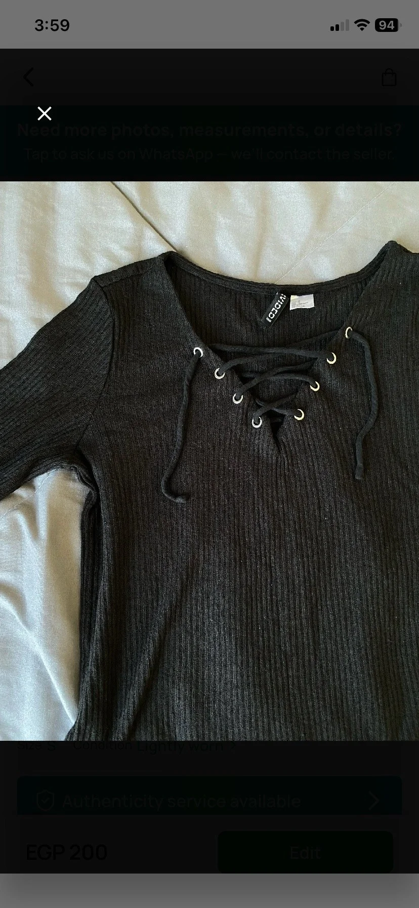 H&M Blouses, size S / 36 / 8, photo 1