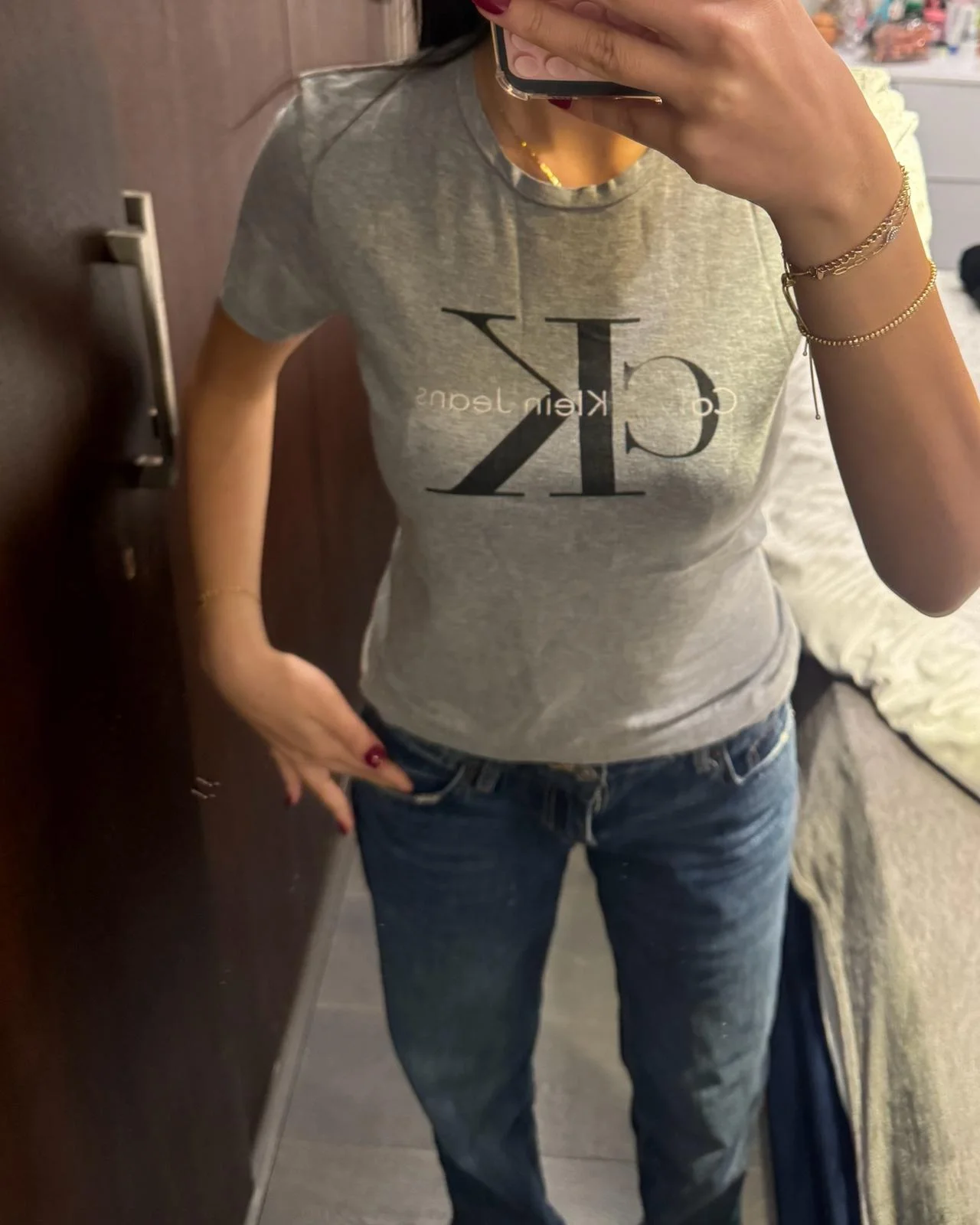 Calvin Klein T-shirts, size S / 36 / 8, photo 1