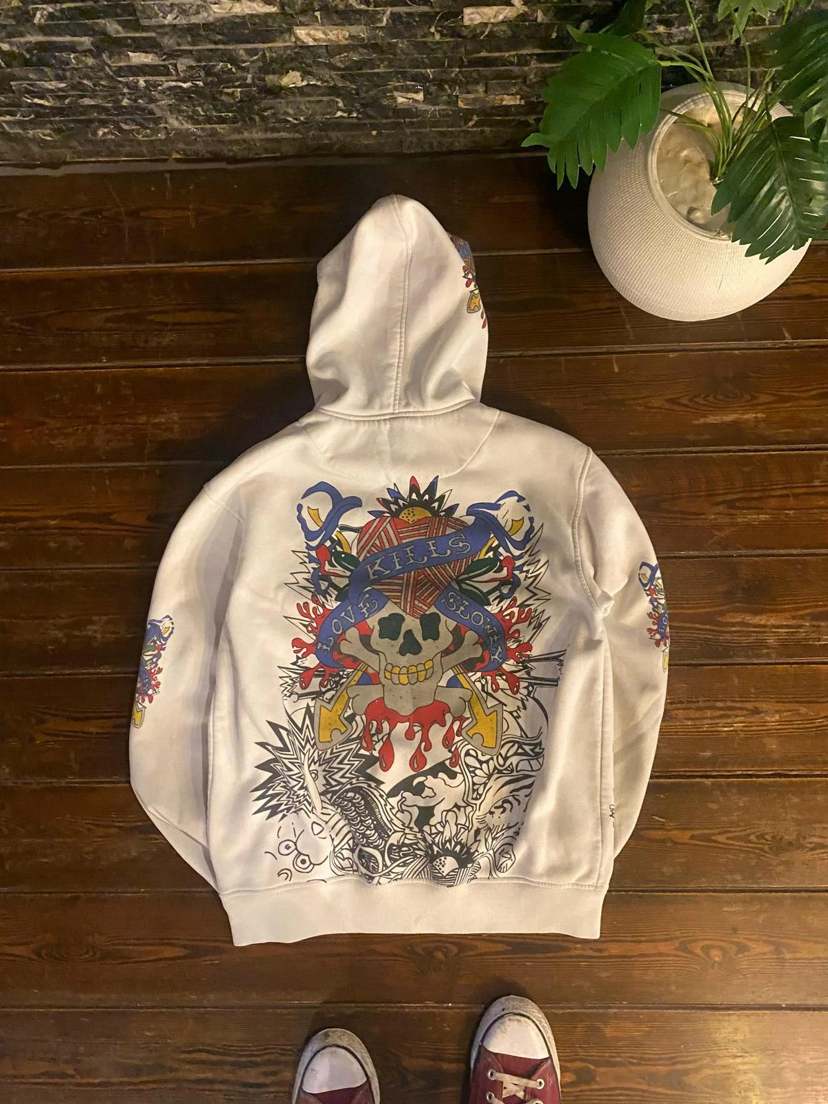 Ed Hardy Hoodies, size L, photo 1