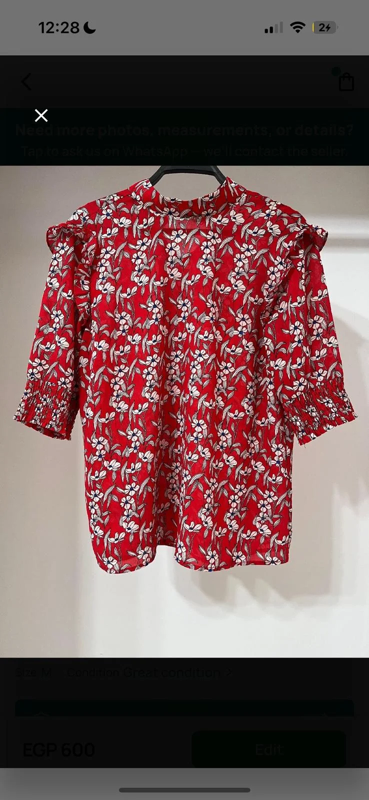 Villa Blouses, size M / 38 / 10, photo 1