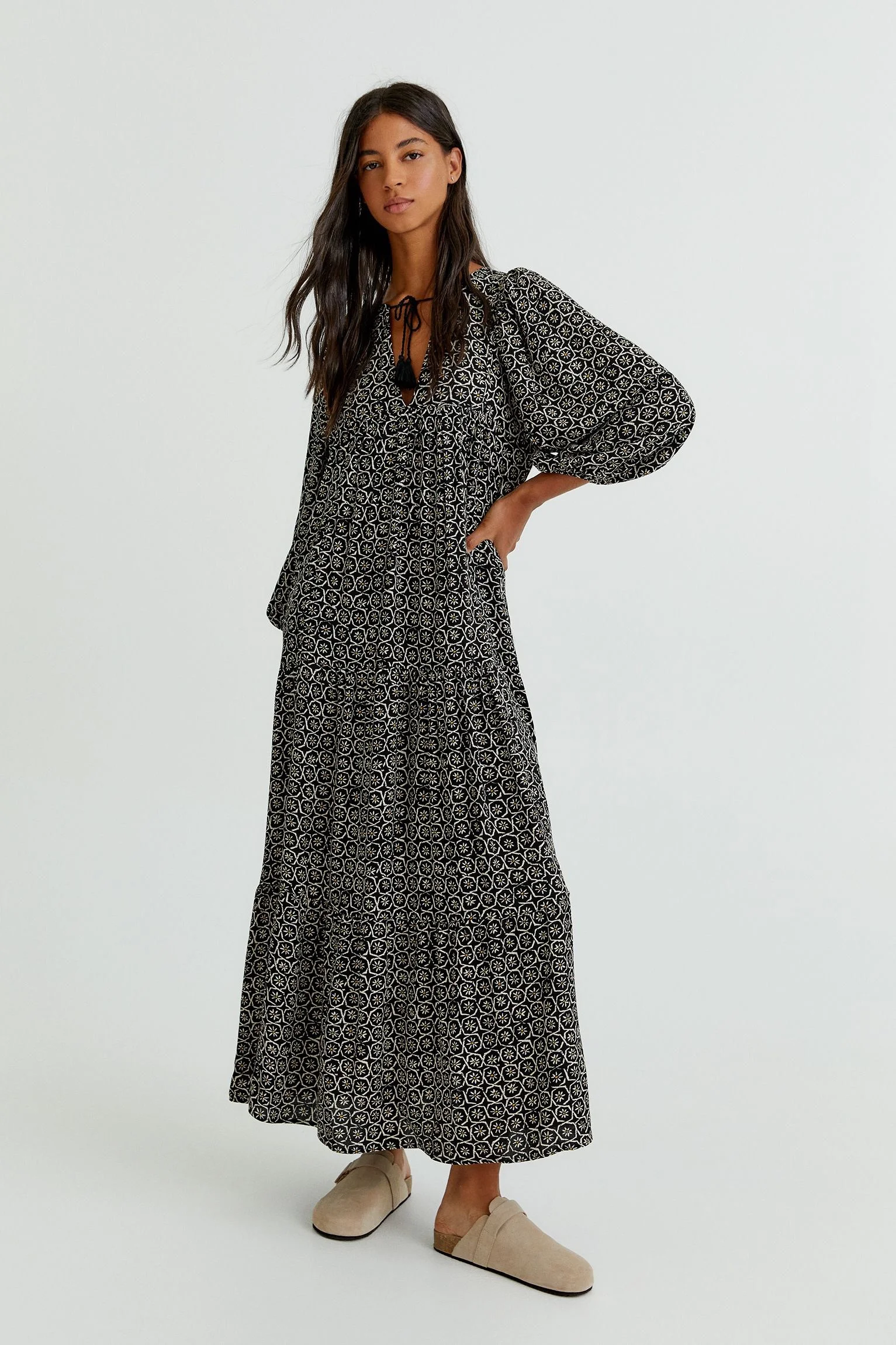 Pull & Bear Maxi Dresses, size XS / 34 / 6, photo 1