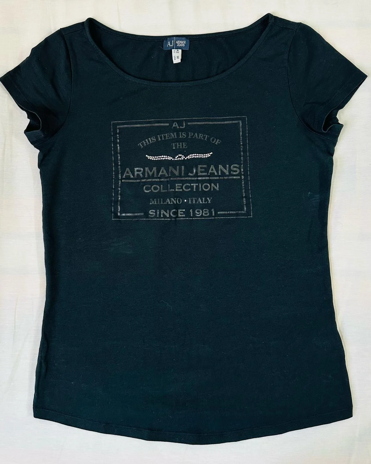 Armani Jeans T-shirts, size M / 38 / 10, photo 1