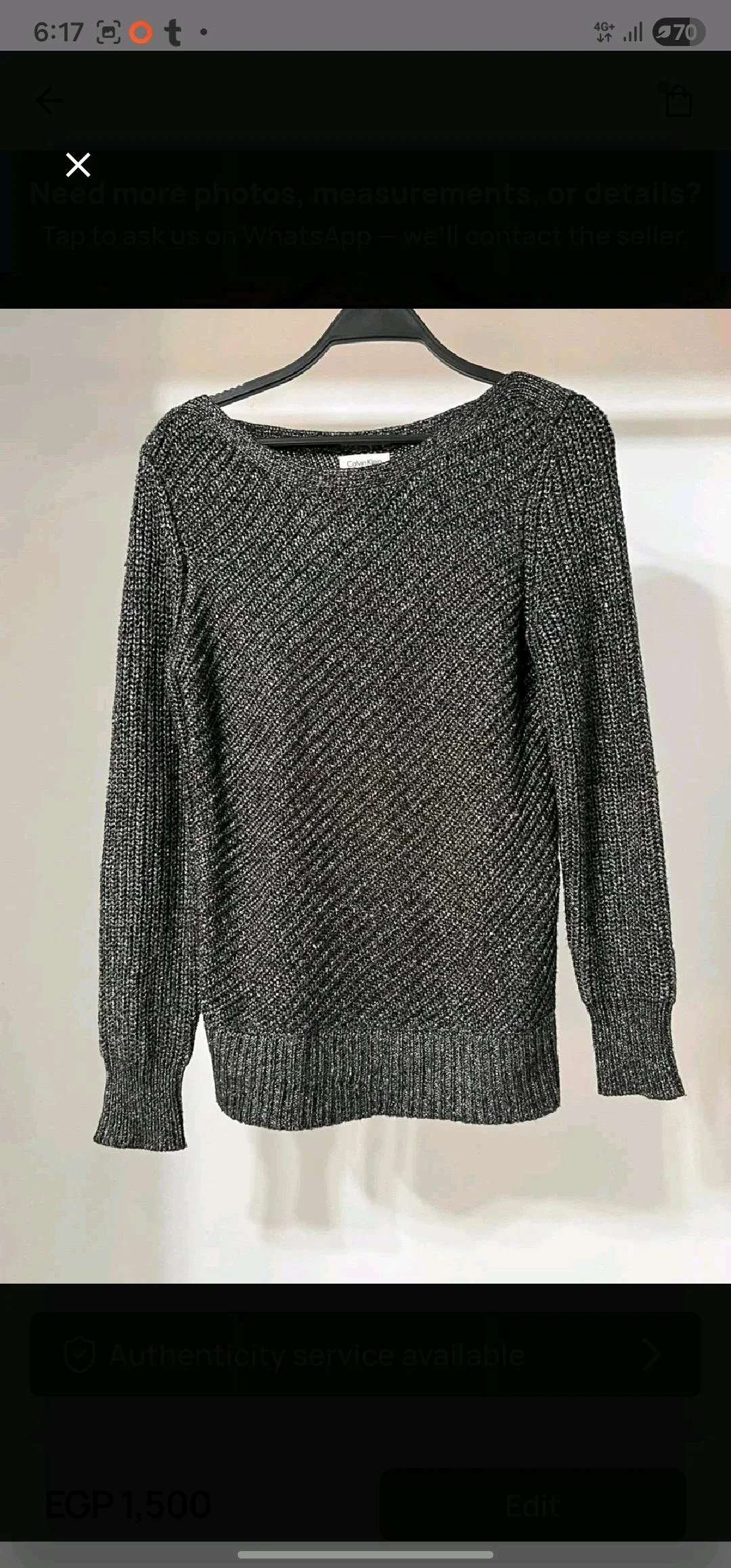 Calvin Klein Sweaters & Pullovers, size M / 38 / 10, photo 1