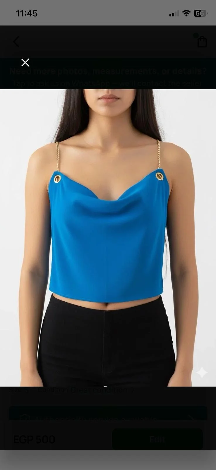 Crop Tops, size S / 36 / 8, photo 1