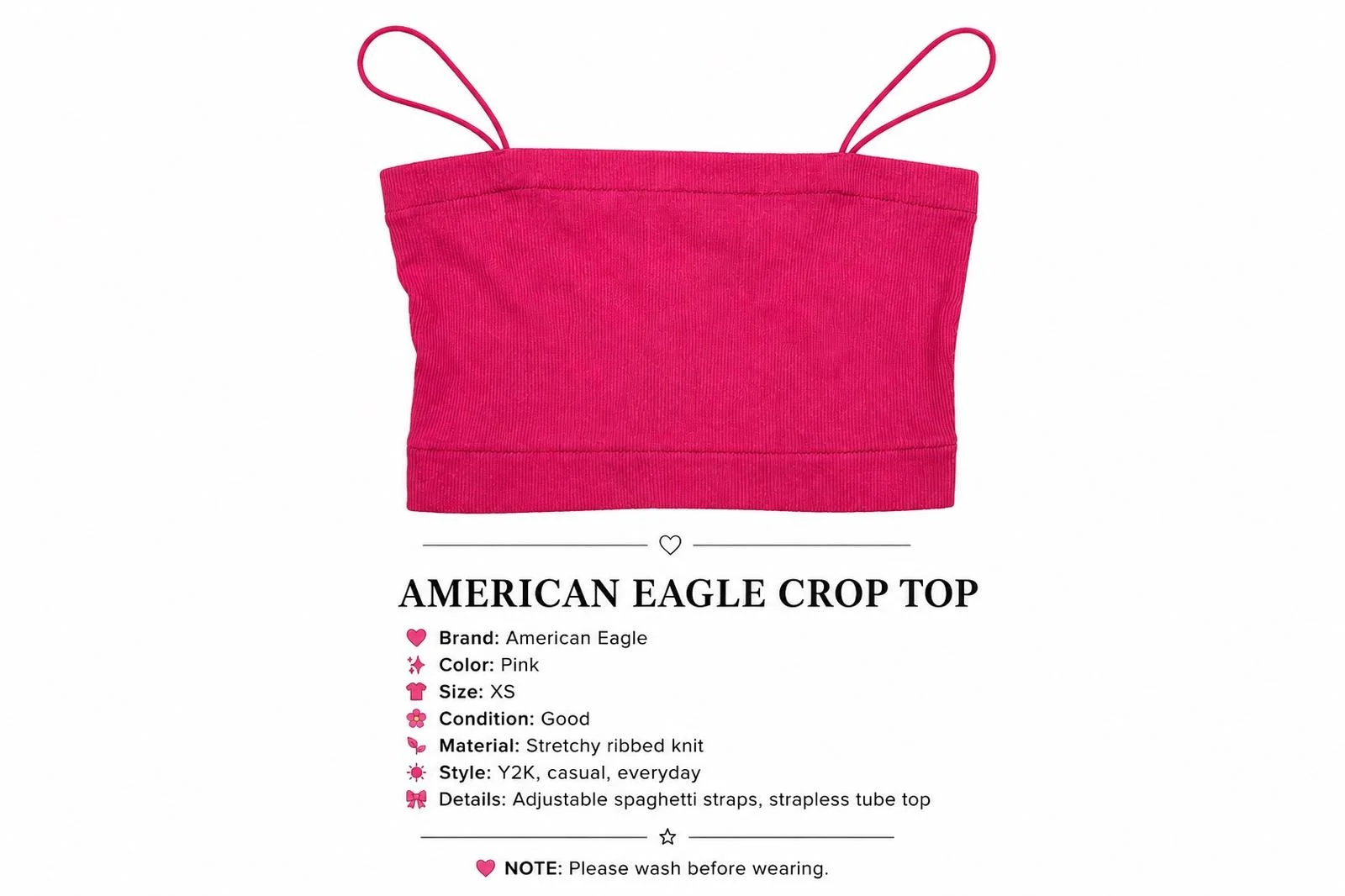 American Eagle Crop Tops, size XS / 34 / 6, photo 1