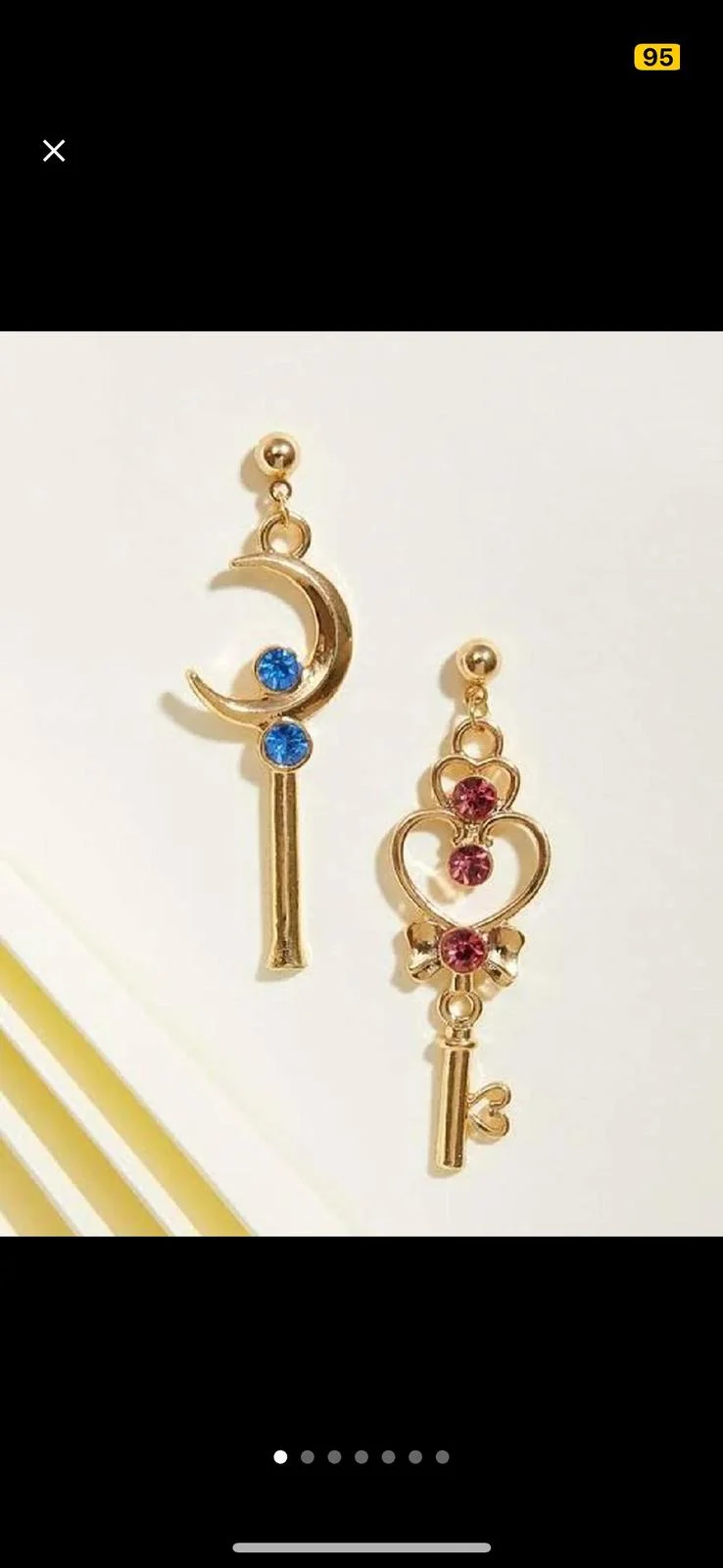 Earrings, size One size, photo 1