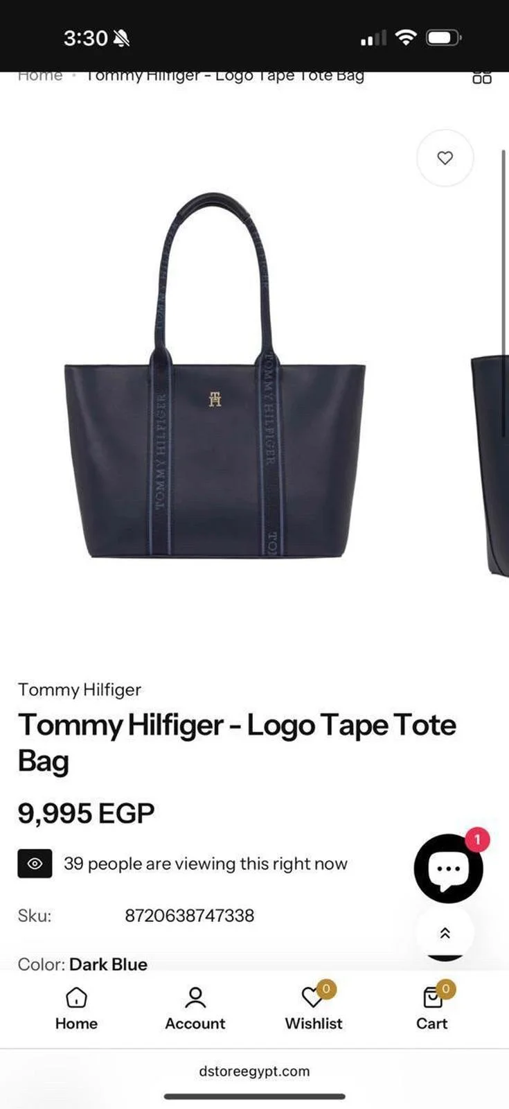 Tommy Hilfiger Tote Bag, size Other, photo 1