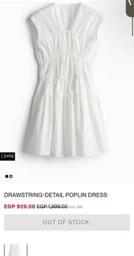 H&M فساتين قصيرة